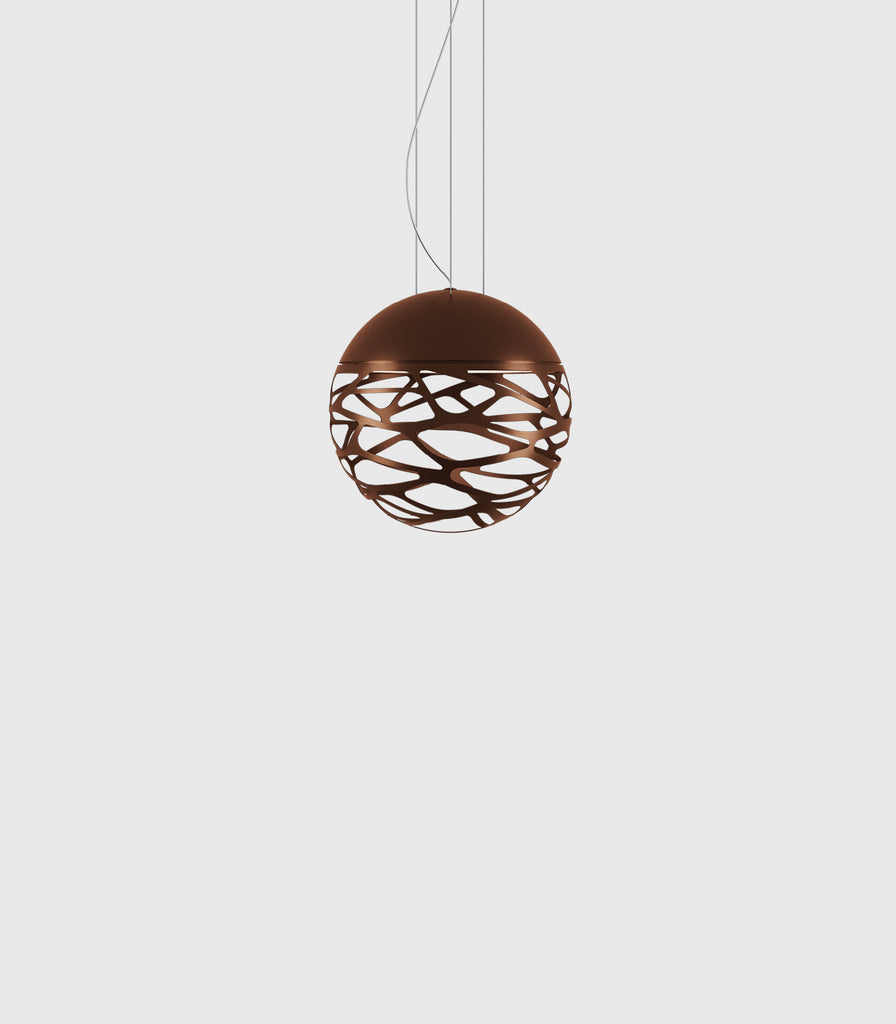 Lodes Kelly Sphere Pendant Light in Small/Coppery Bronze